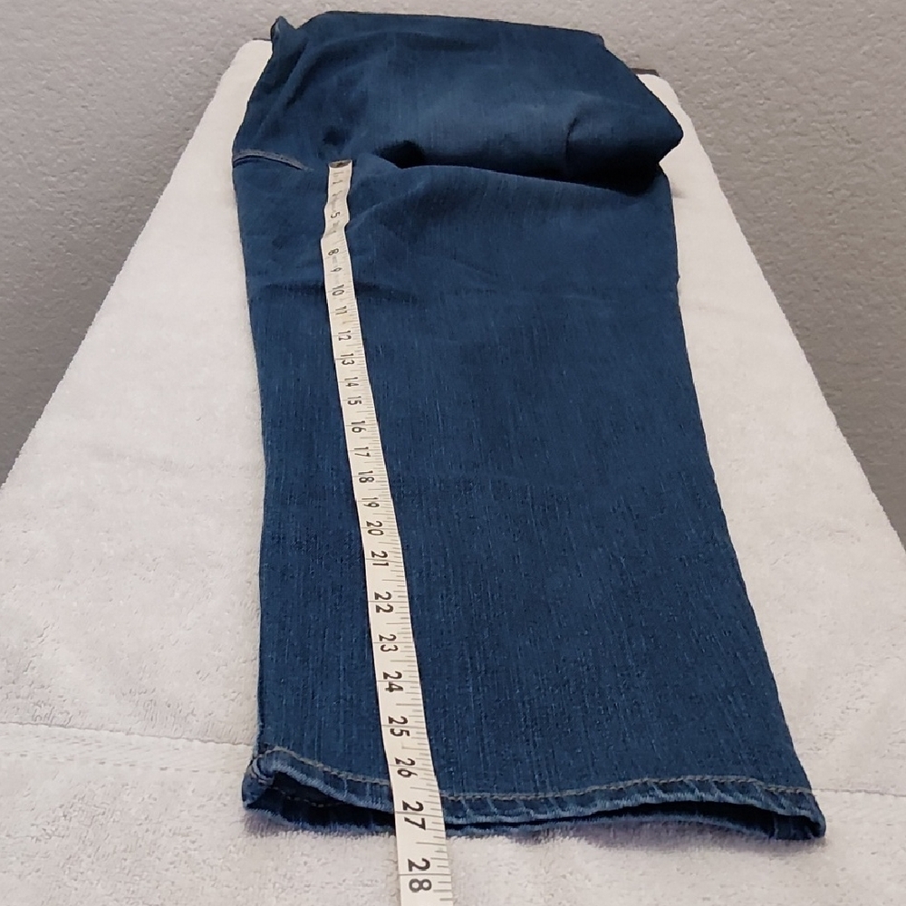 Time and Tru Dark Blue Ankle Jeans - Picture 3 of 3
